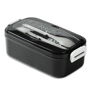 BPA free Plastic Bento Lunch Box for Kids with Utensils Microwave Safe Containers