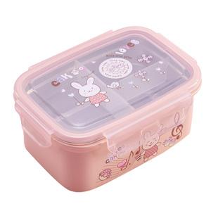 Bento Lunch Box for Kids Stainless Steel Food Storage Containers 3 Compartments